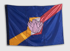 Flag based on previous design.