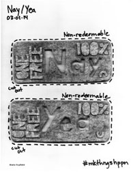 Maria Hupfield, Nay/Yea