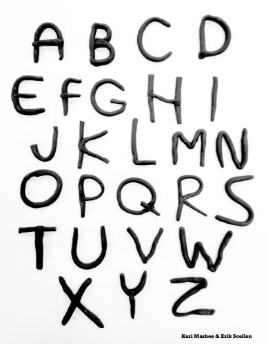 a b c d e f g h i j k l m n o p q r s t u v w x y z, kari marboe and erik scollon