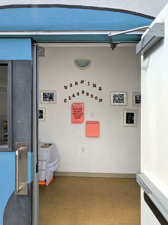 A Place of Belonging #2, we all belong here. Here we stand for our rights, others' rights, everyone's rights. AM. a safe zone. EV BelongingABQ.com