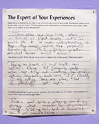 sample of completed writing activity about playing mind games to reinforce psychological abilities